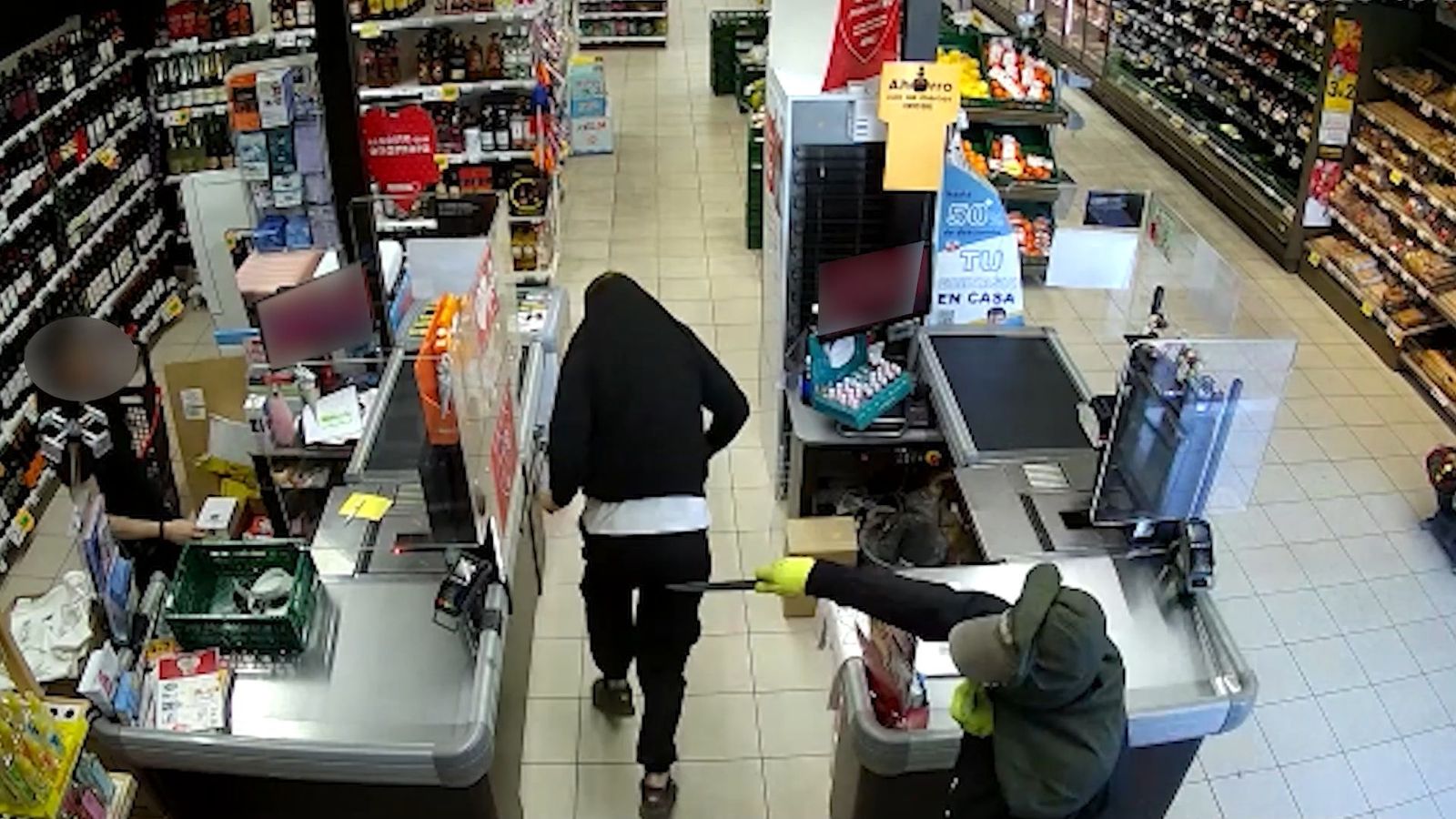 Asalto en un comercio de Serracines (Fresno de Torote)