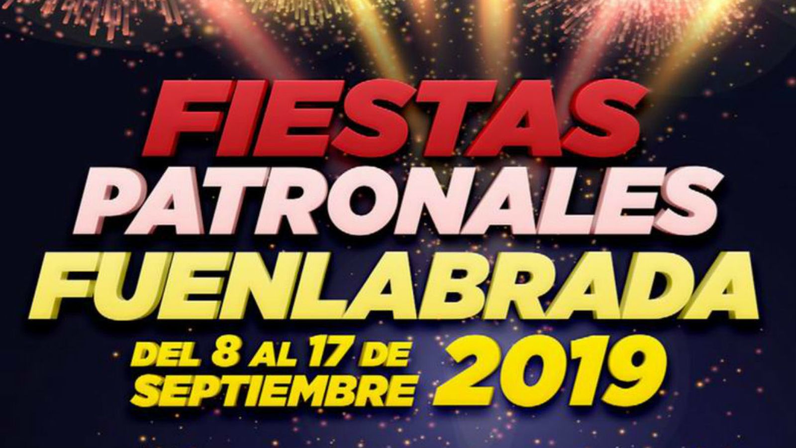 Cartel de las fiestas de Fuenlabrada