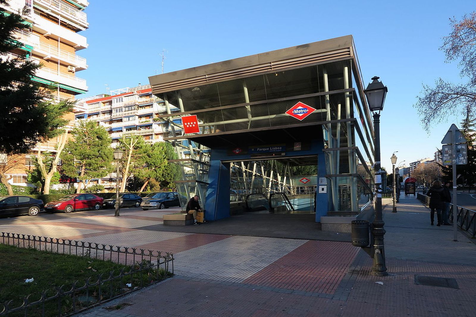 Estación de metro Parque de Lisboa