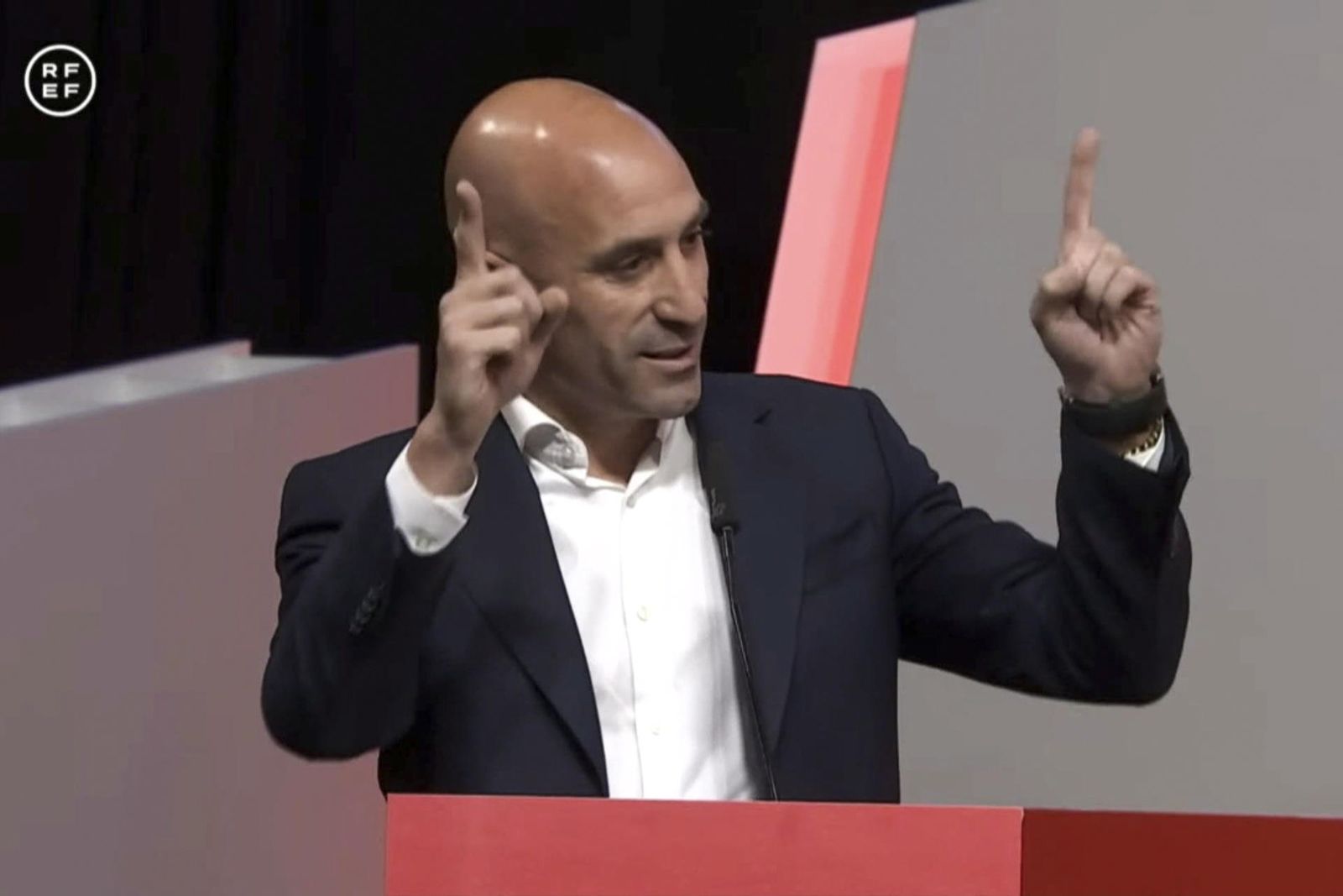 El discurso de Rubiales