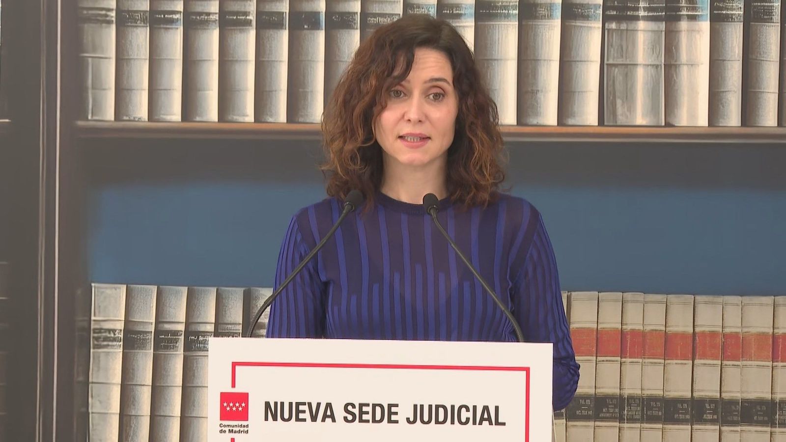 Ayuso: "Estamos pendientes de la previsión meteorológica de los próximos días"