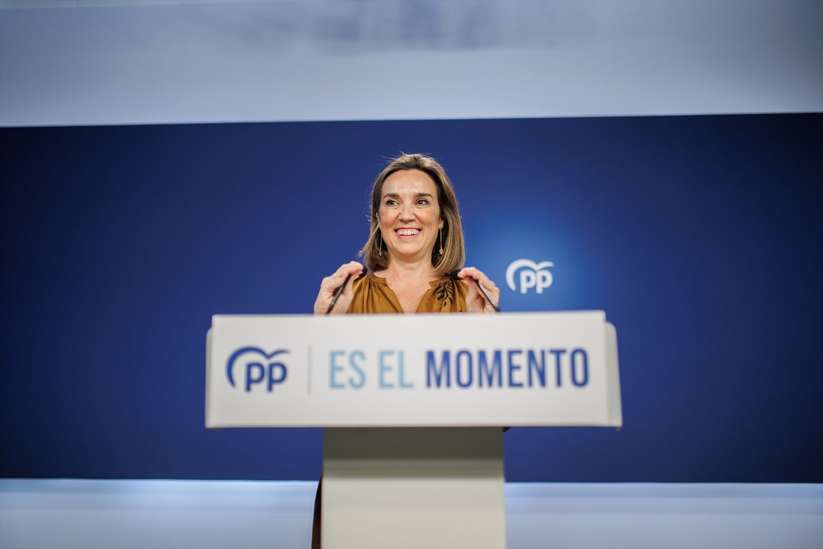 La secretaria general del PP, Cuca Gamarra