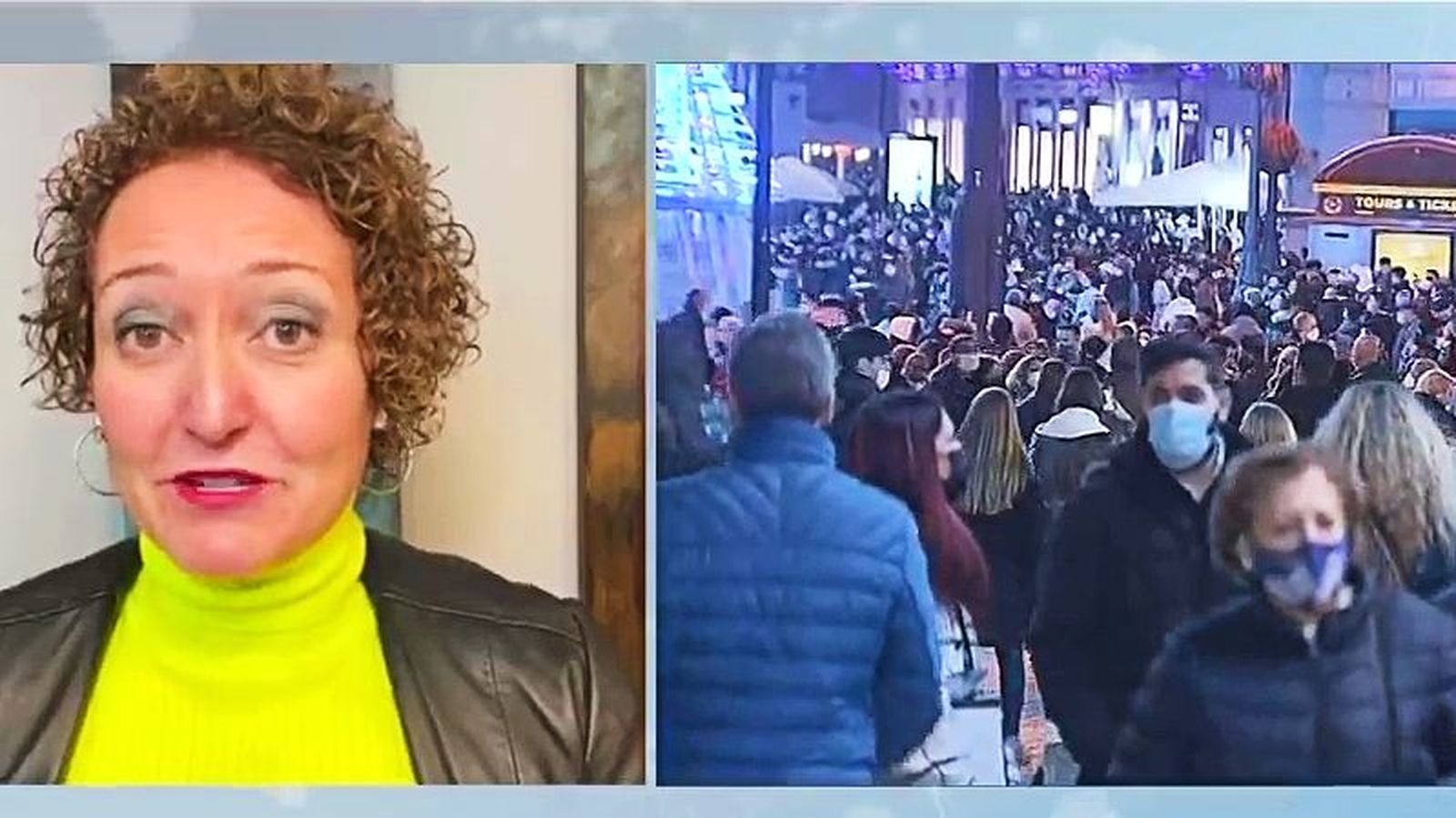 Ana Céspedes, experta en vacunación: "Las mascarillas en exteriores es apropiado"
