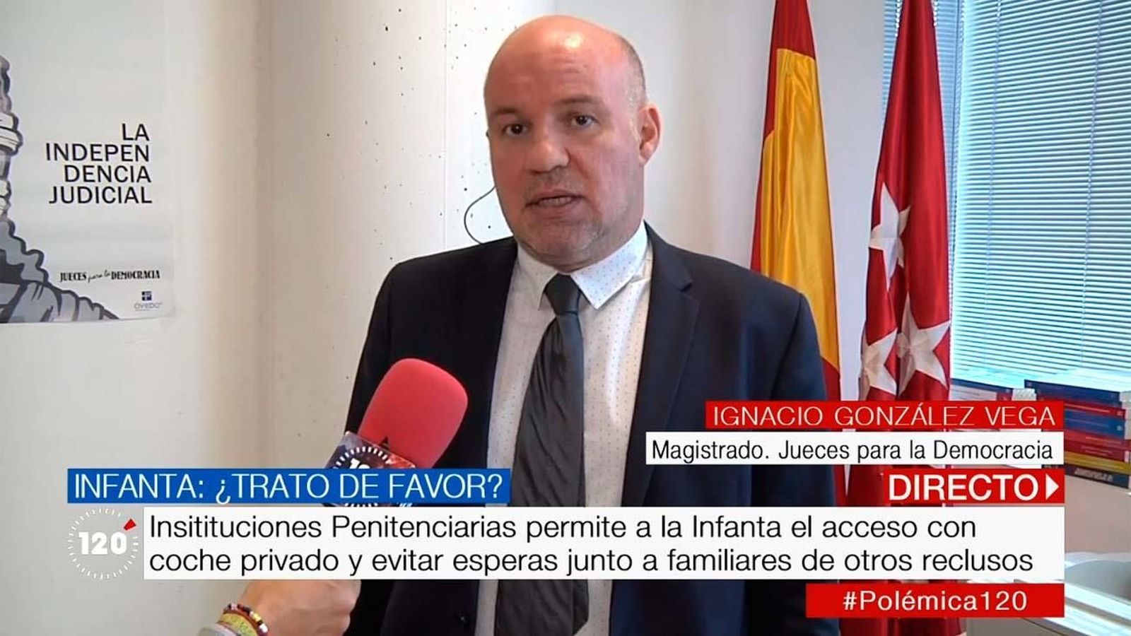 ¿Trato de favor en las visitas de la infanta Cristina a Urdangarin en la cárcel de Brieva?