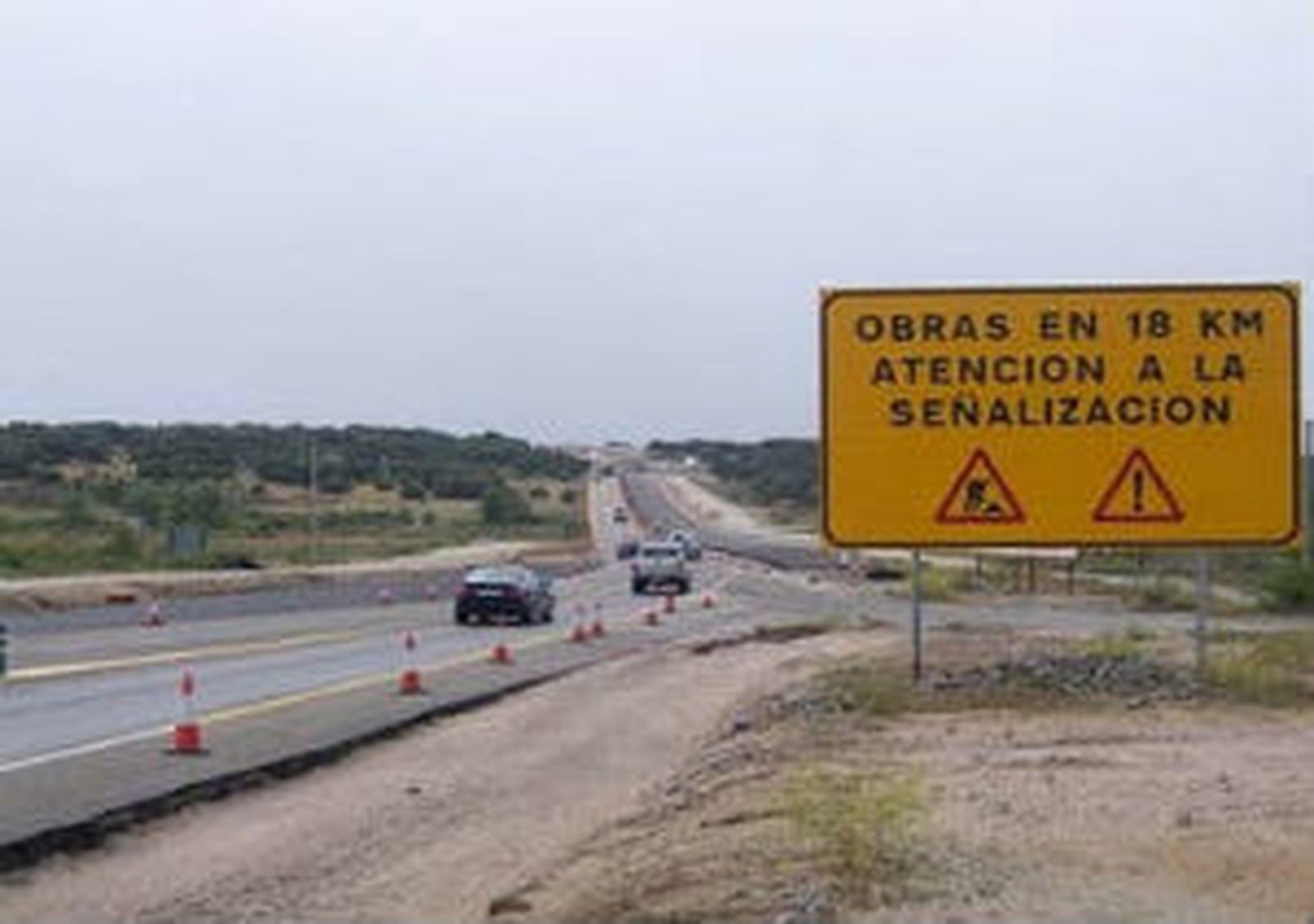 Obras de desdoblamiento de la M-501