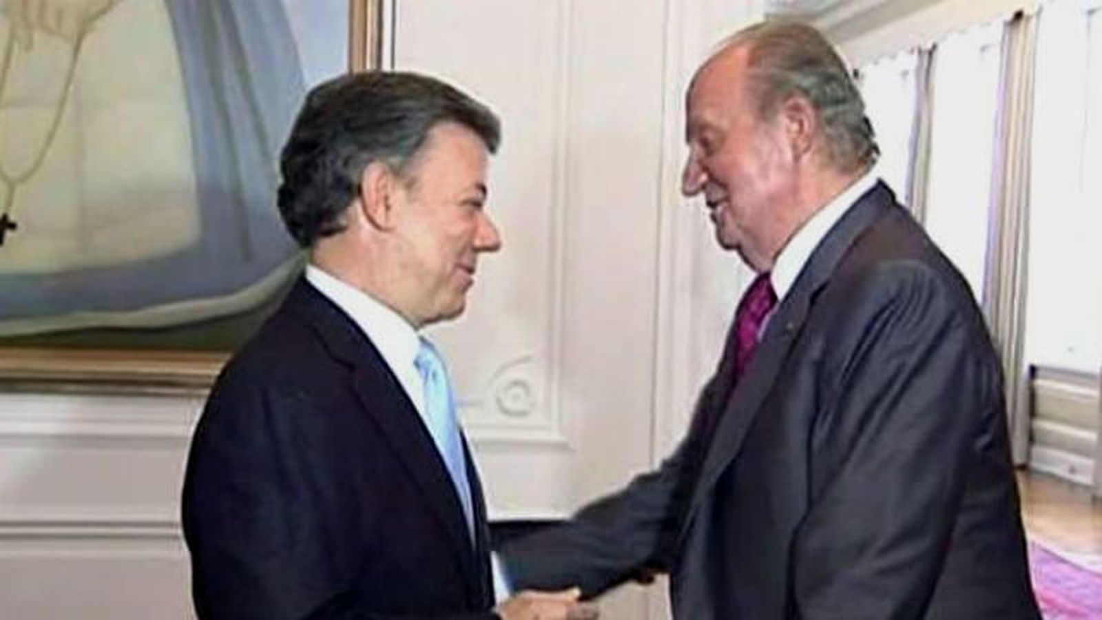 Santos homenajea al rey Juan Carlos por su huella en España y el mundo