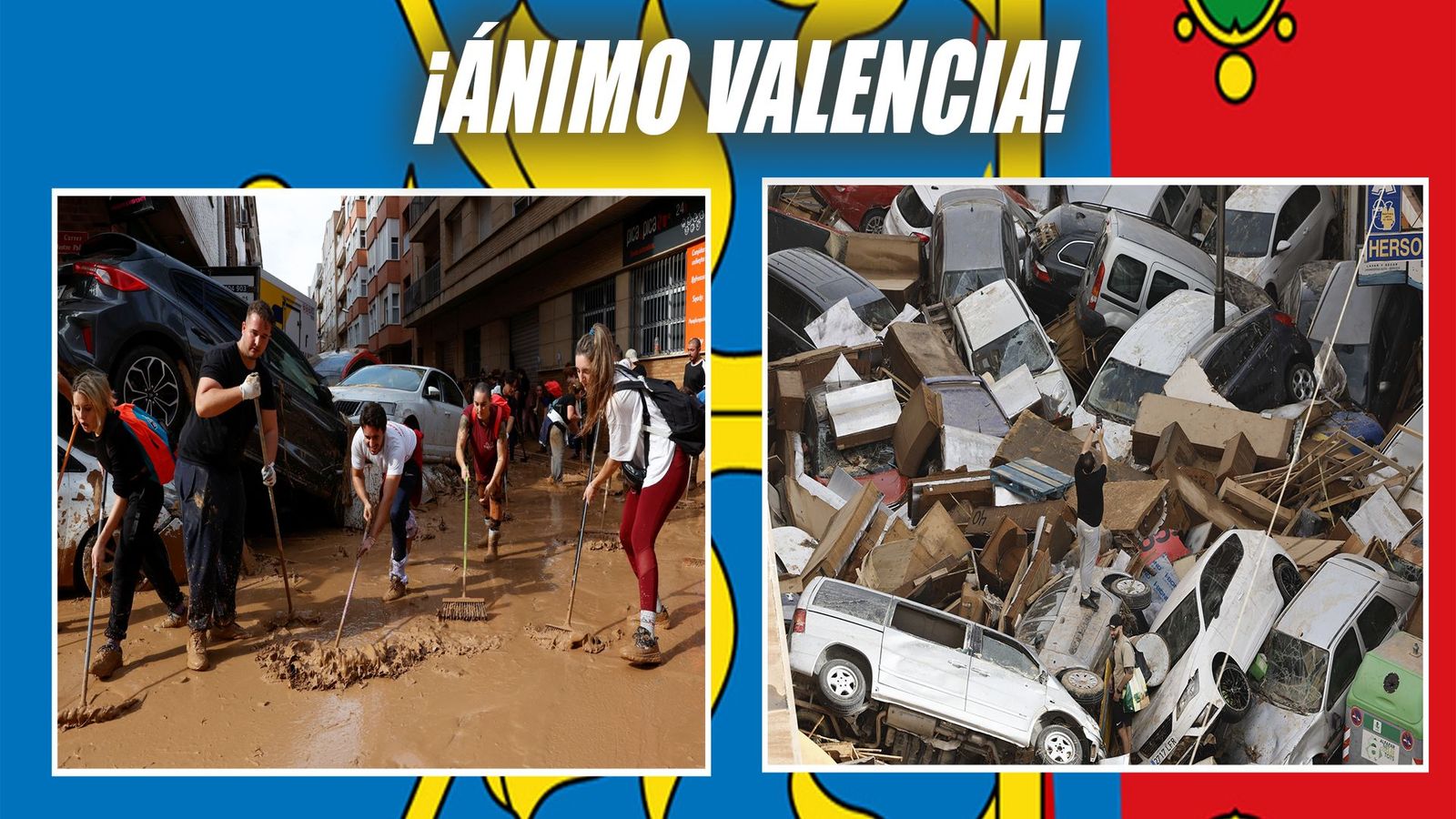 Calero, impresionado con la solidaridad con los afectados por la DANA