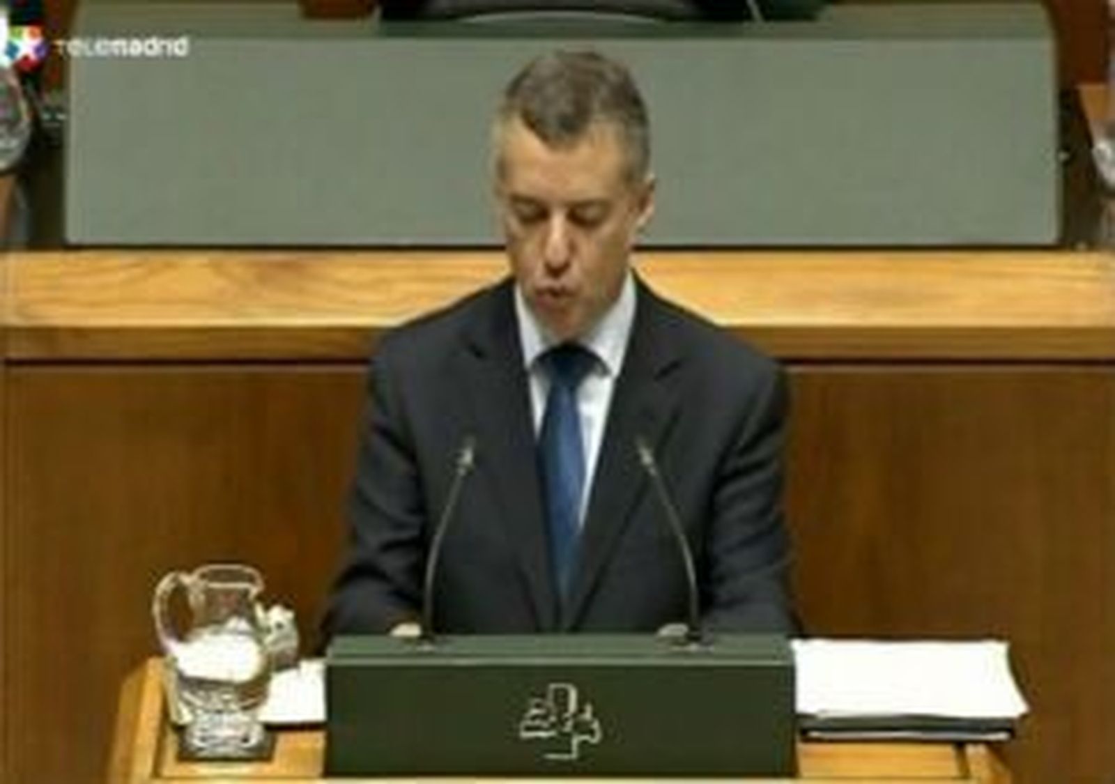 Urkullu apuesta por el 'derecho pactado a decidir' y el reconocimiento de Euskadi "como nación"