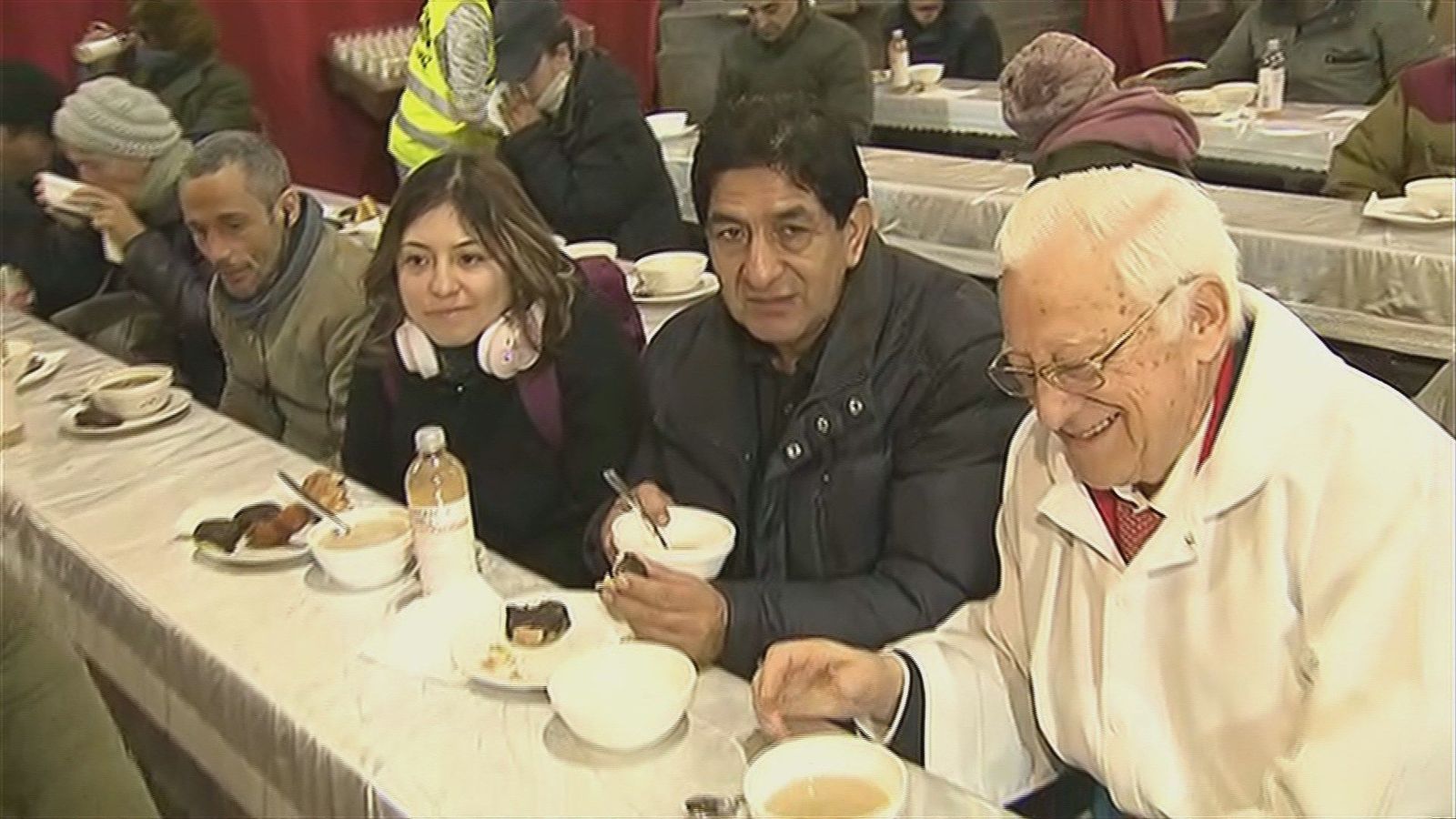 Palmeritas solidarias de Morata de Tajuña para los 'sintecho' del padre Ángel