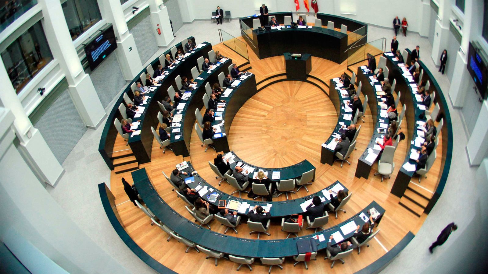 Pleno del ayuntamiento de Madrid