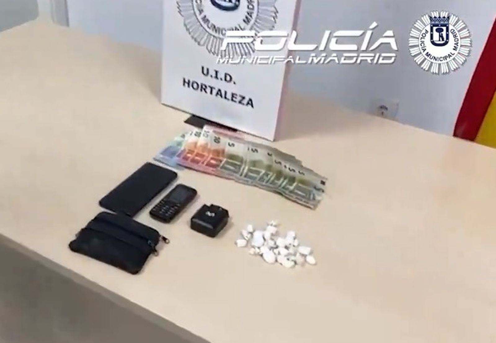 Detenido en Sanchinarro un conductor con 14 dosis de cocaína