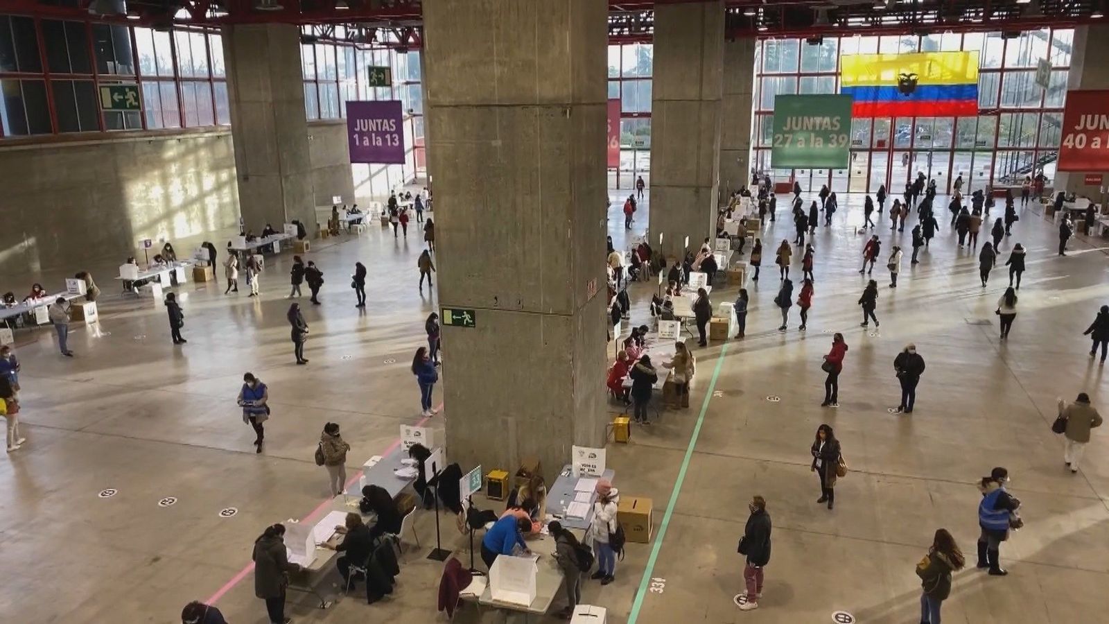 68.000 ecuatorianos empadronados en el Consulado votan en Madrid