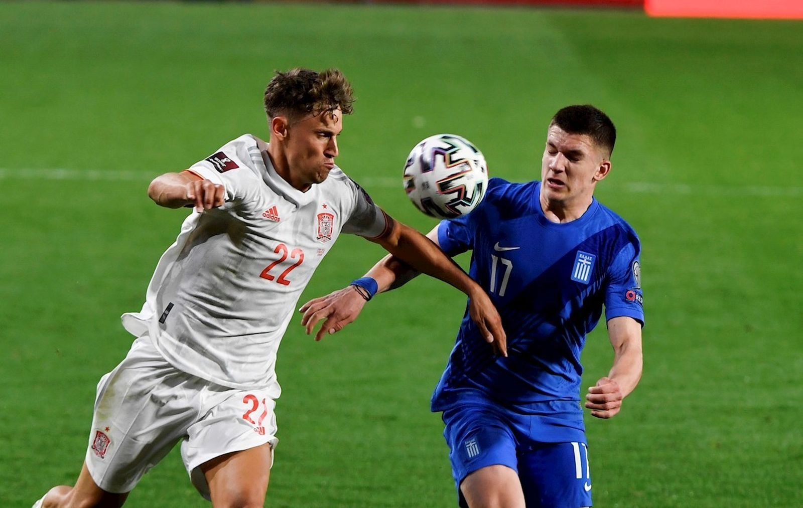 Marcos Llorente ante Grecia