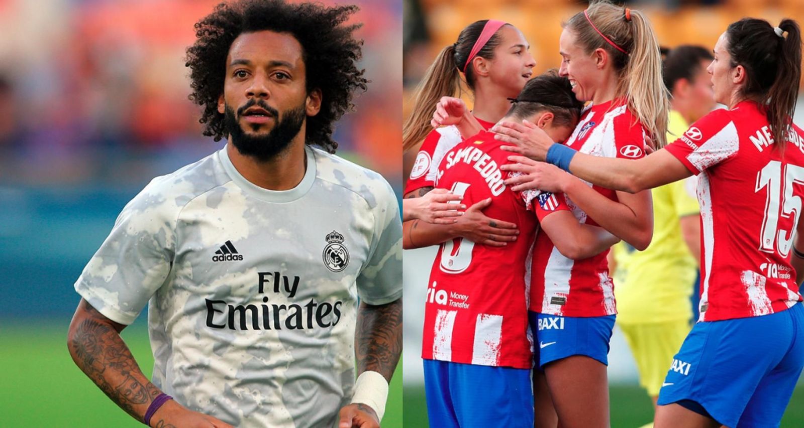Marcelo y el Atlético de Madrid femenino, Premio Siete Estrellas