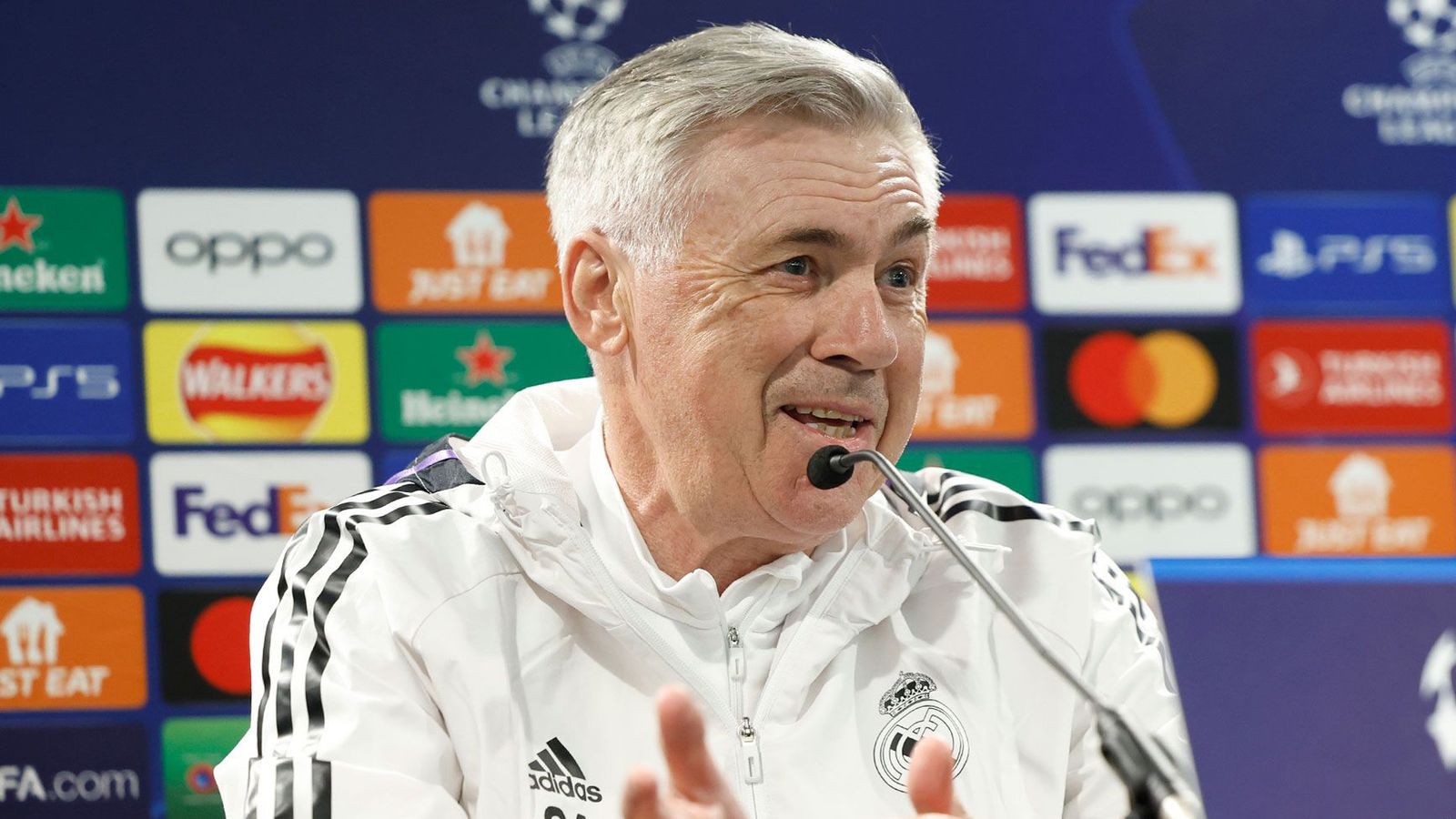 Ancelotti valora el partido de vuelta contra el Chelsea