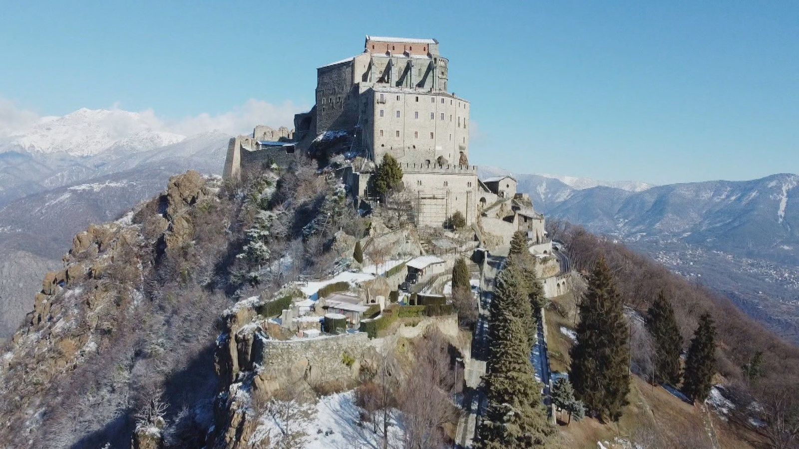 Sagra di San Michele, la abadía que inspiró 'El nombre de la rosa'