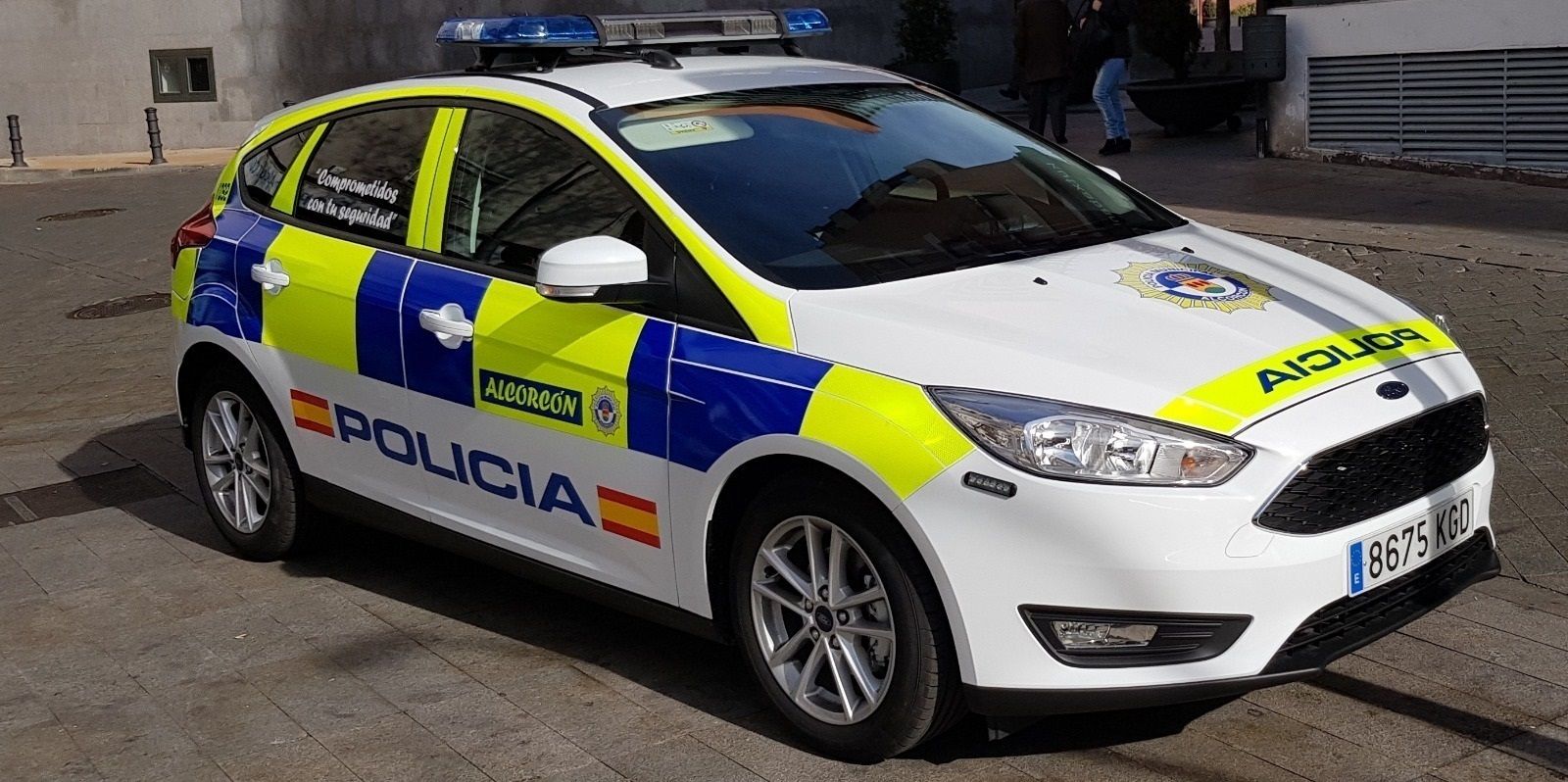 Coche de la policía de Alcorcón