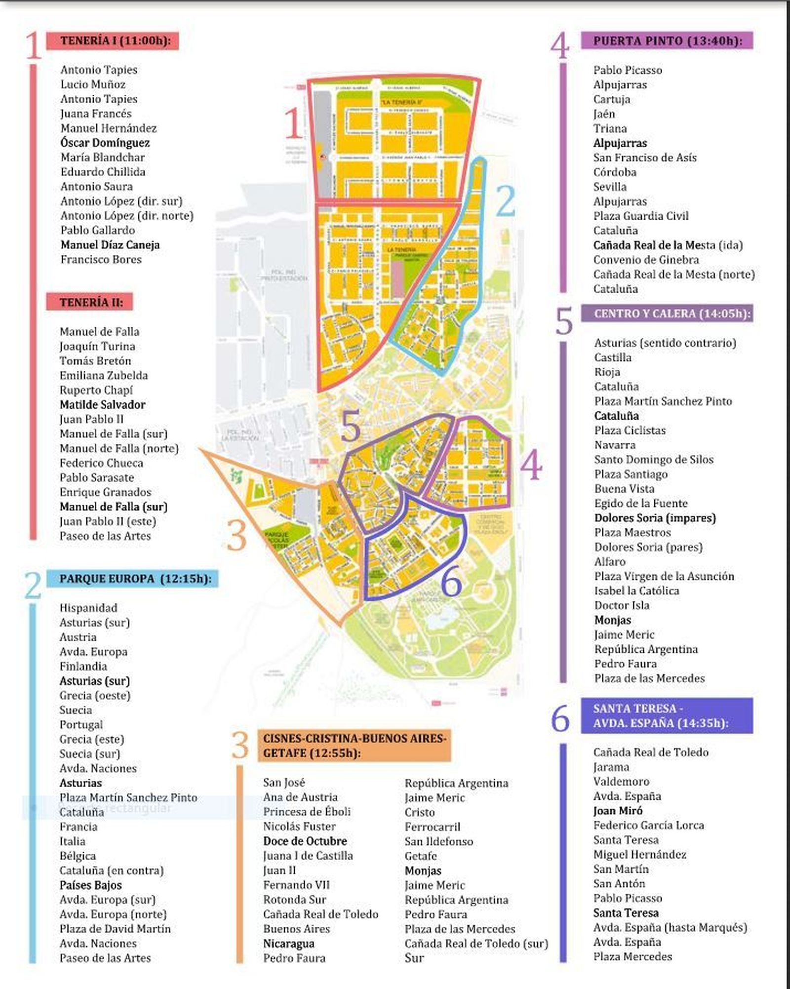 Recorrido del 'Bus de la Ilusión'