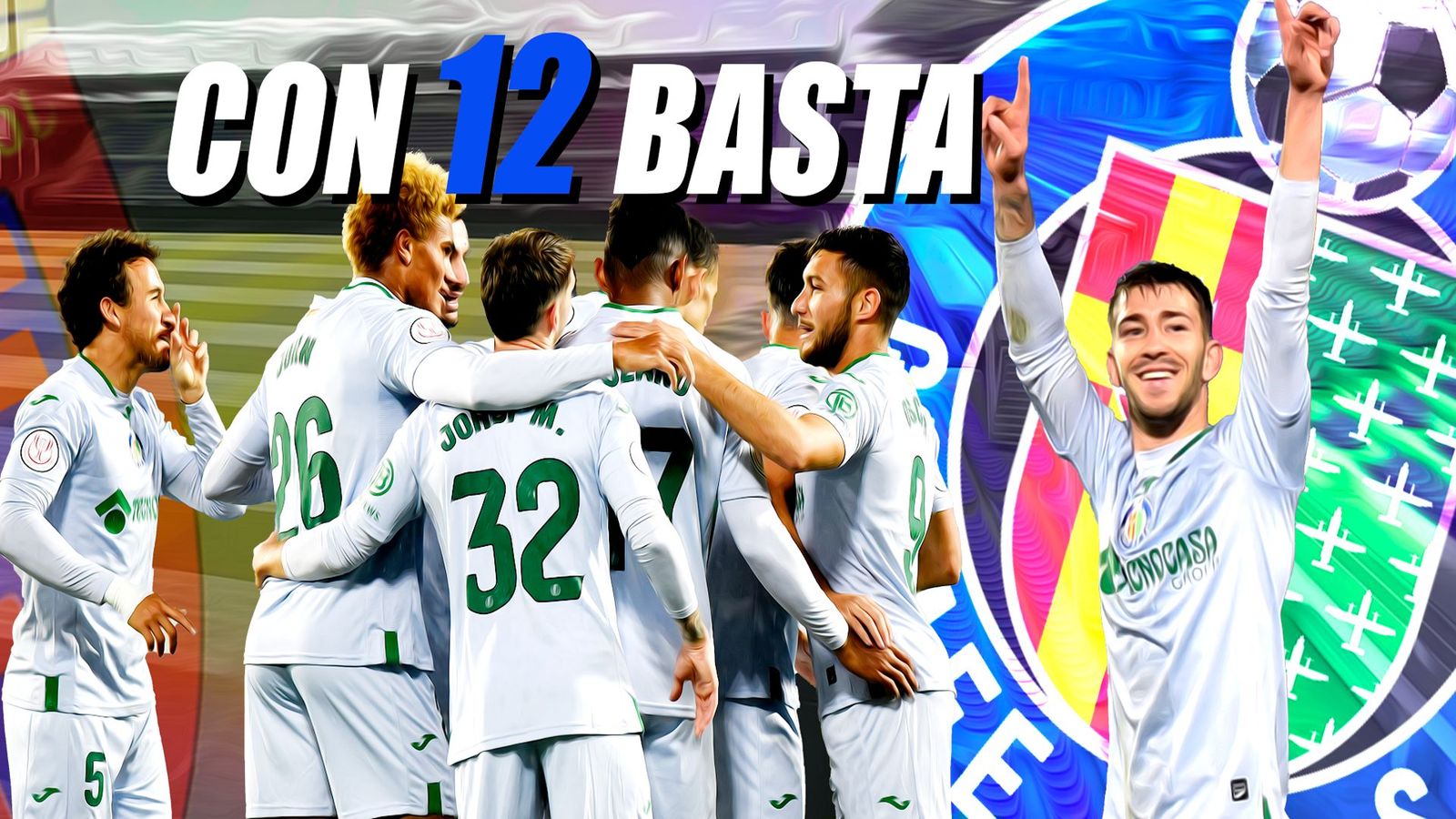 Festín de goles del Getafe en la Copa