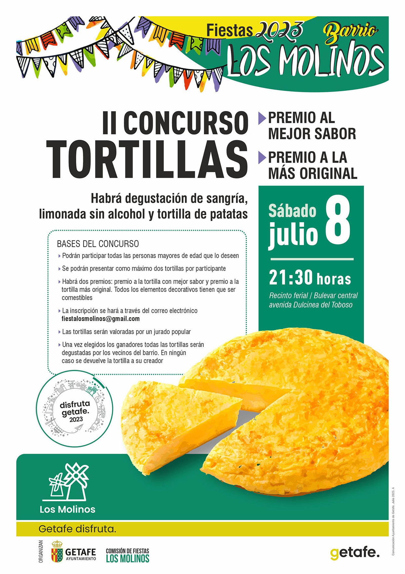 Getafe organiza el II Concurso de Tortillas