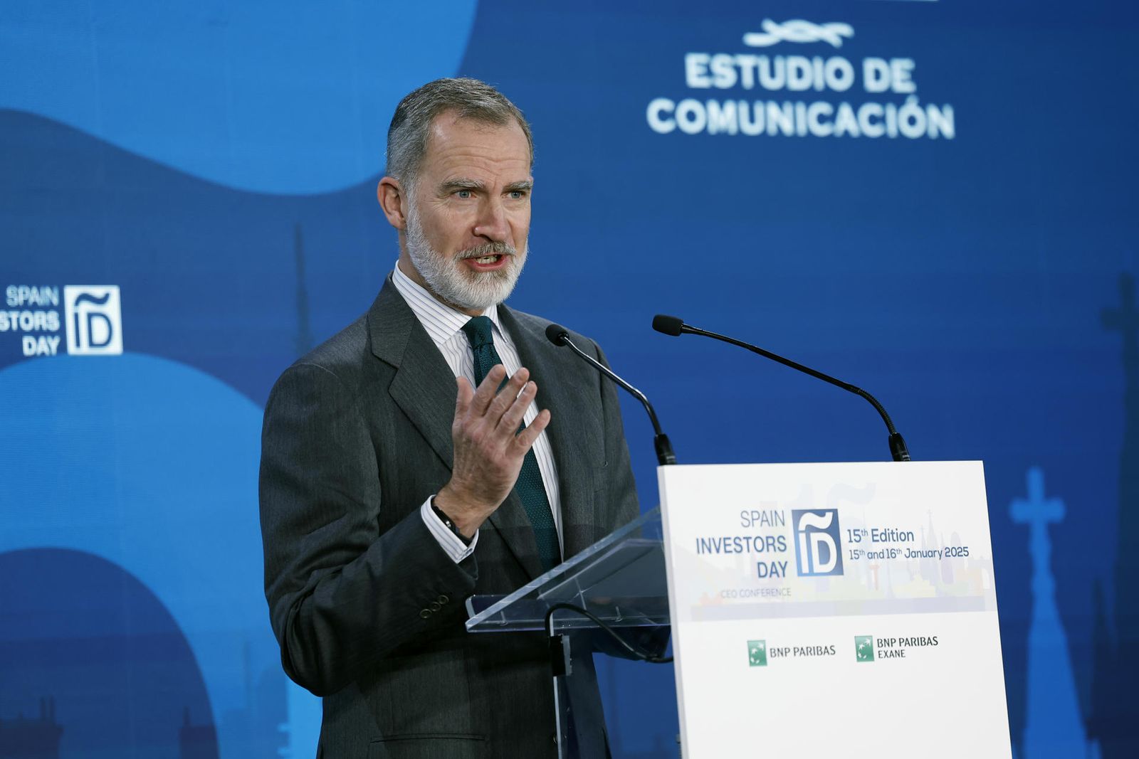 Encuentro del Rey con inversores