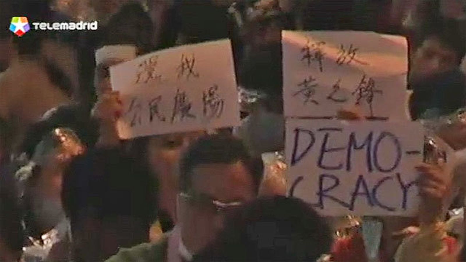 Protestas en Hong Kong