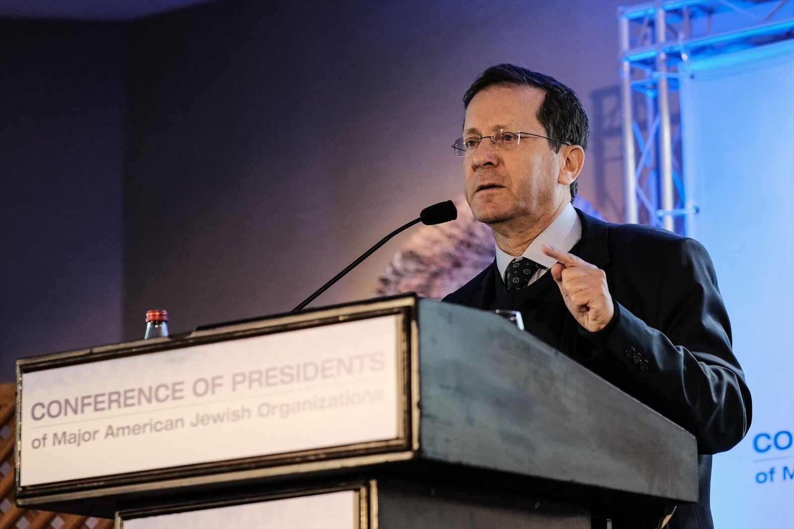El presidente de Israel, Isaac Herzog