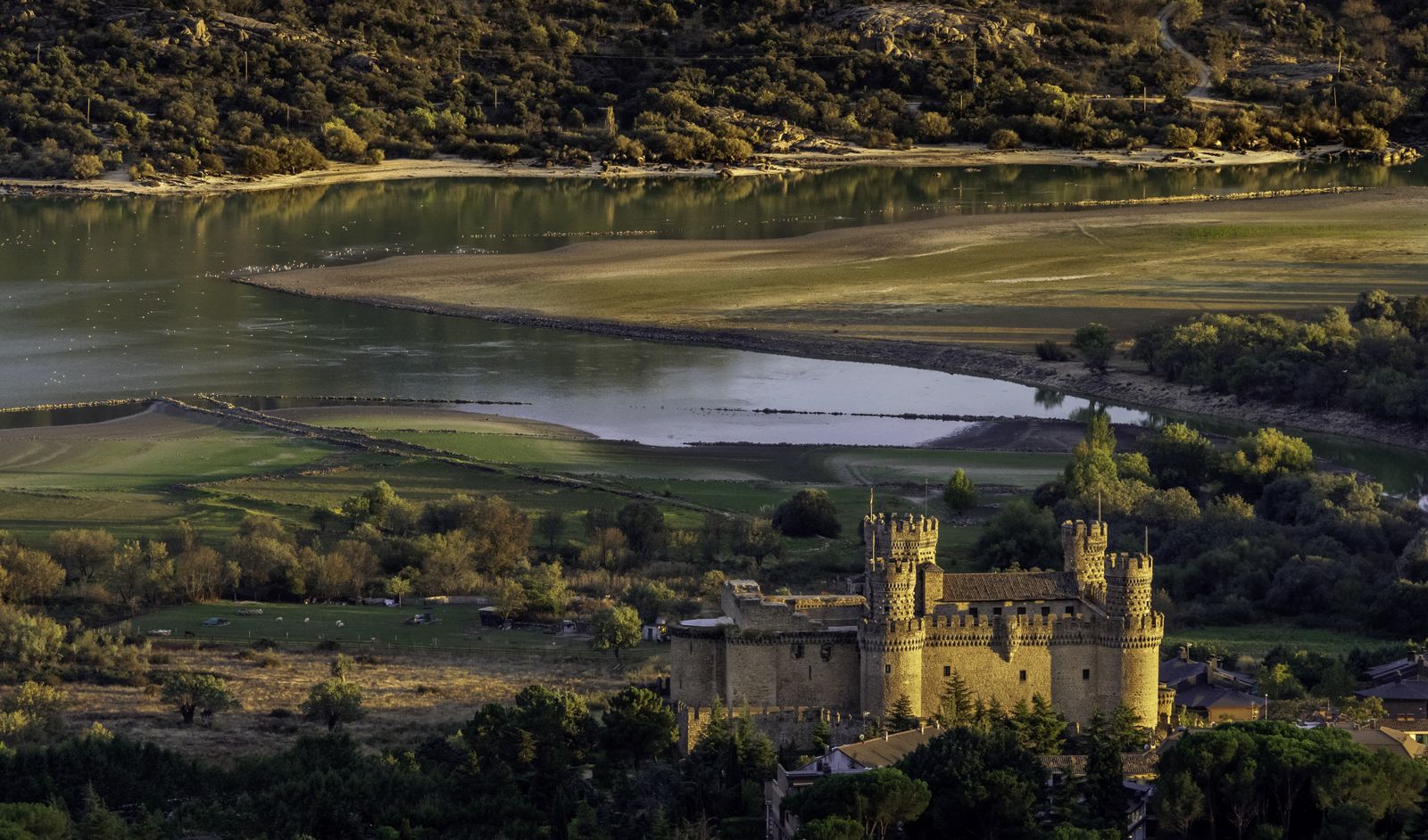Castillo de los Mendoza en Manzanares El Real
