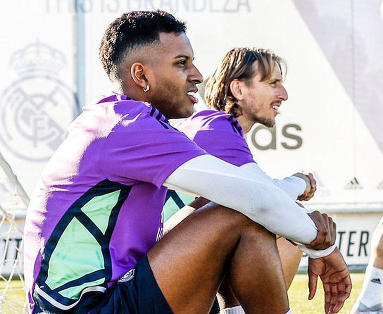 Rodrygo y Modric