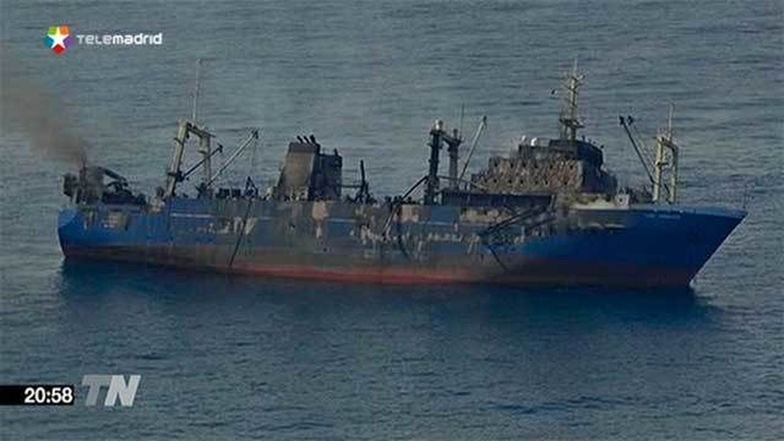 El pesquero Oleg Naydenov se hunde 15 millas al sur de Maspalomas