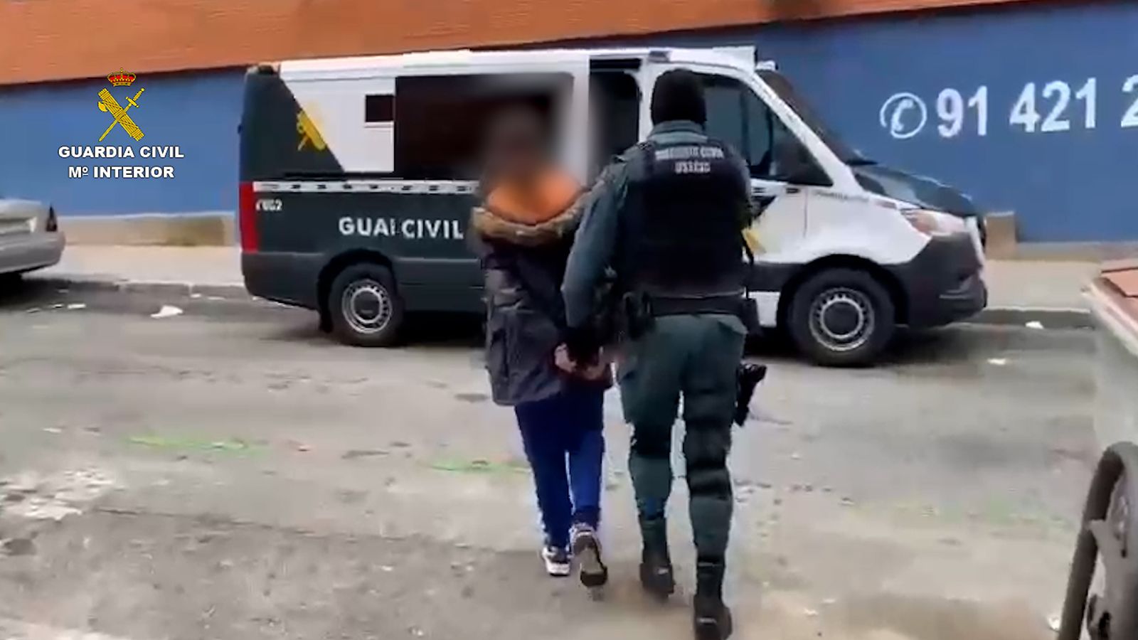 Detención presunto pedófilo
