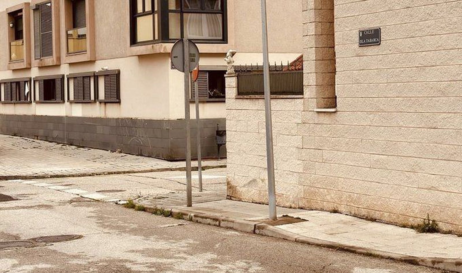 Calle Isla Tabarca, en el barrio de La Poveda de Arganda