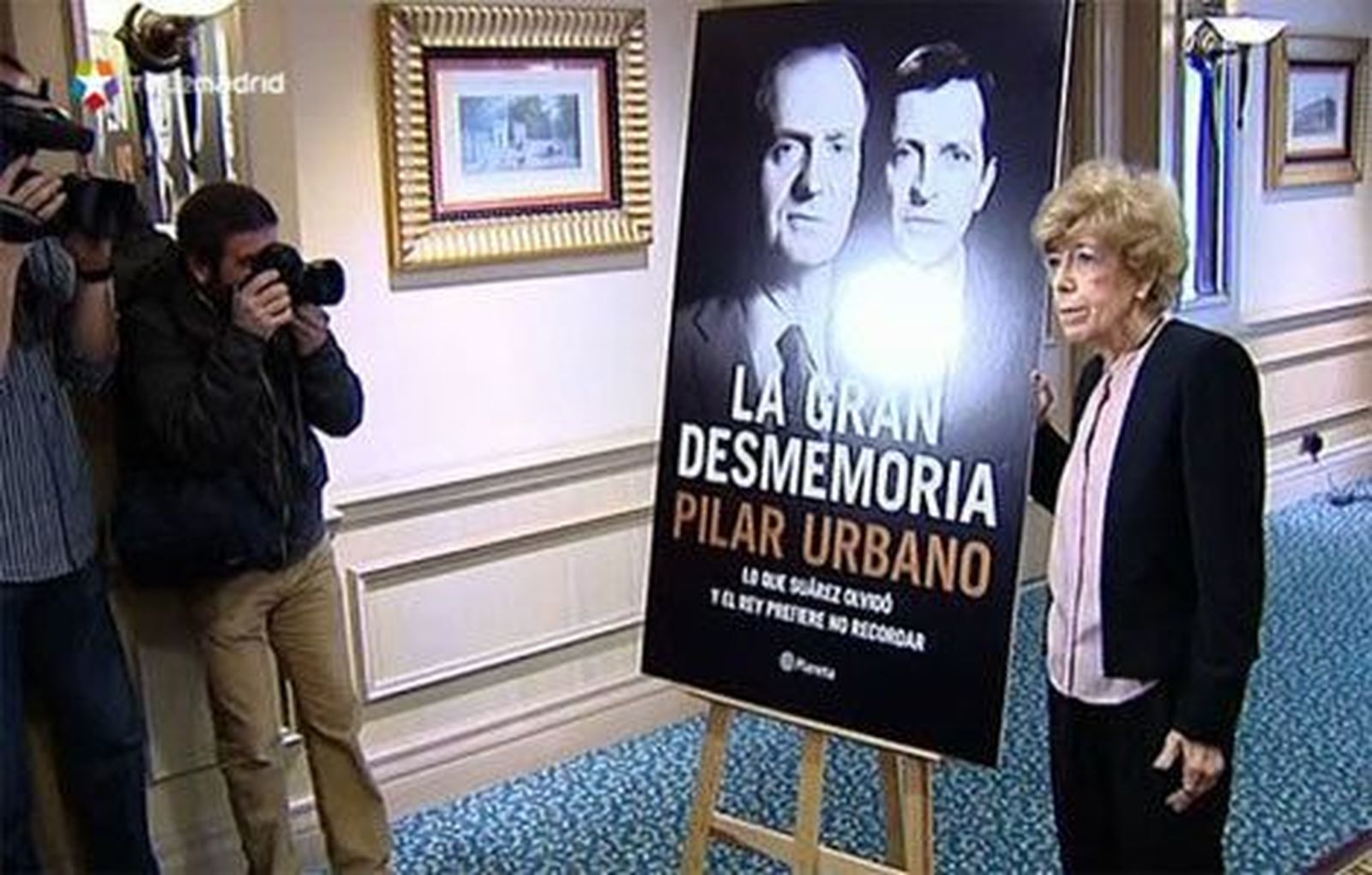 La Casa del Rey tacha de "pura ficción imposible de creer" el libro de Pilar Urbano