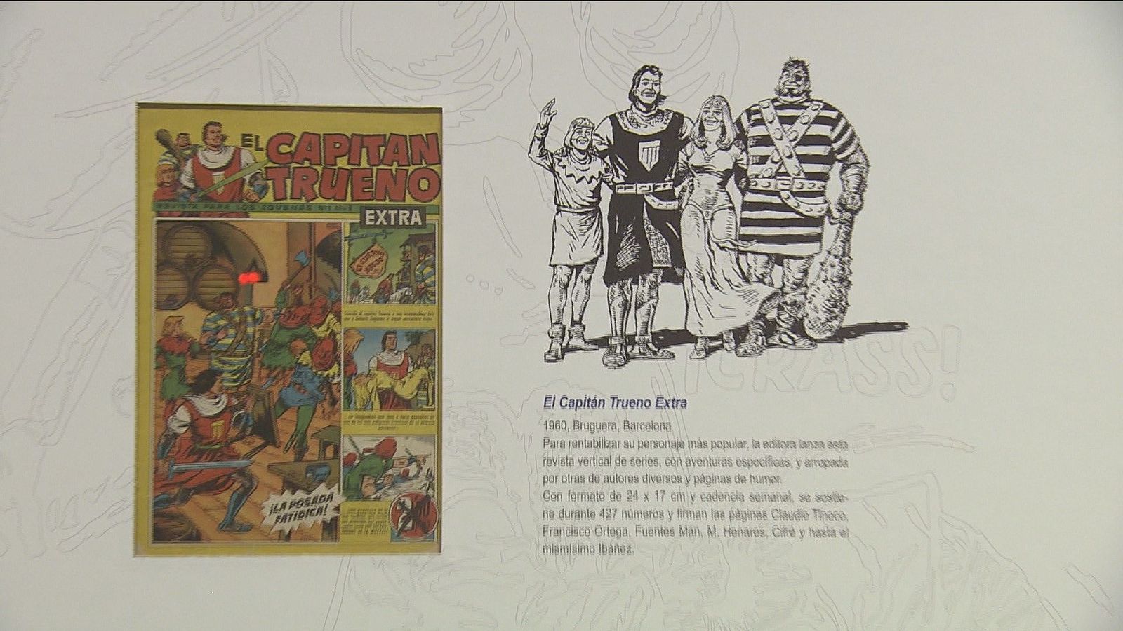 'Los tebeos de la posguerra', una exposición sobre los cómics de los años 40
