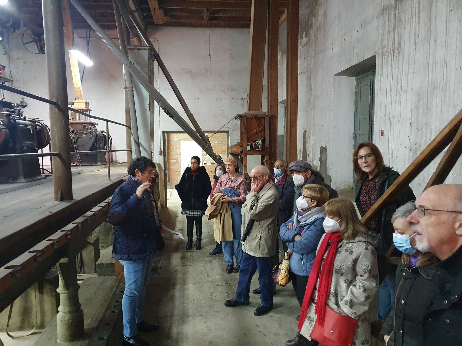 Visita vecinal a 'La Esperanza' de Alcalá de Henares
