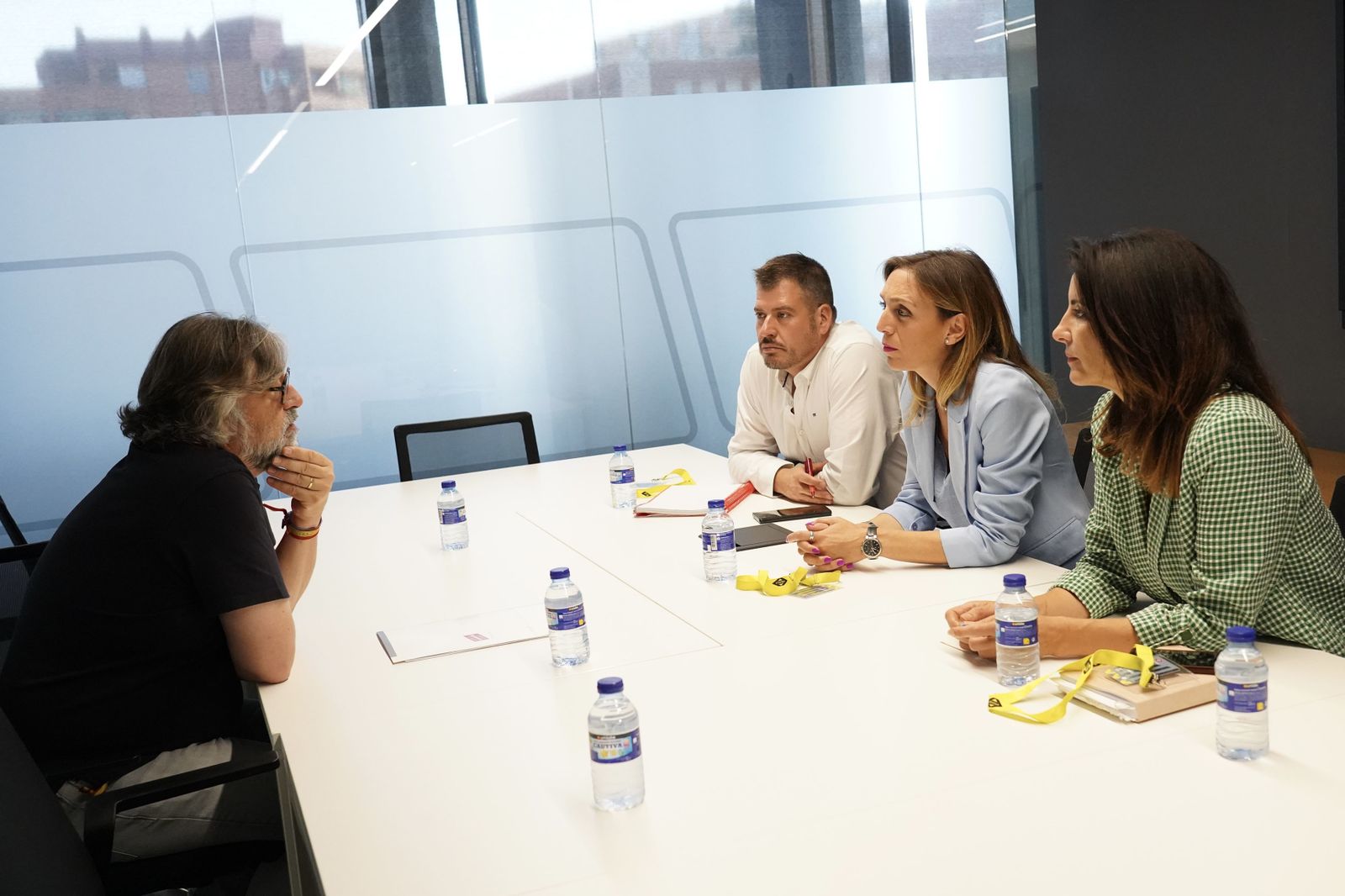 Reunión entre representantes del Ayuntamiento de Alcorcón y el Consorcio de Transportes