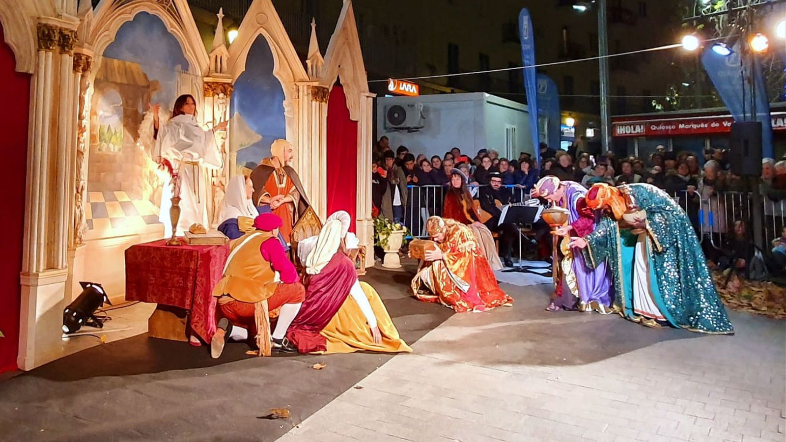 El Belén viviente de Carabanchel nos sumerge un ambiente puramente navideño