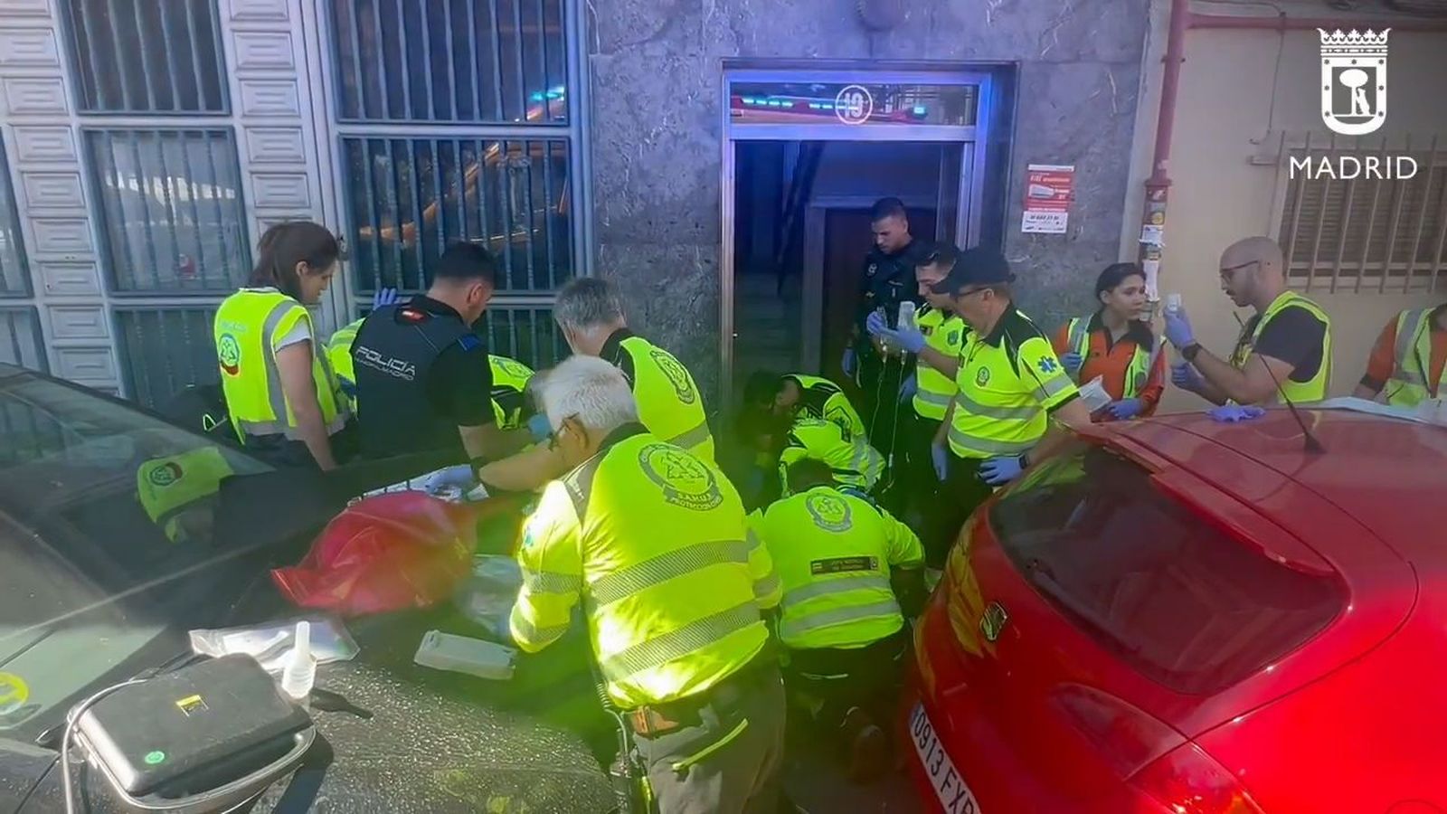 Apuñalado en Vallecas