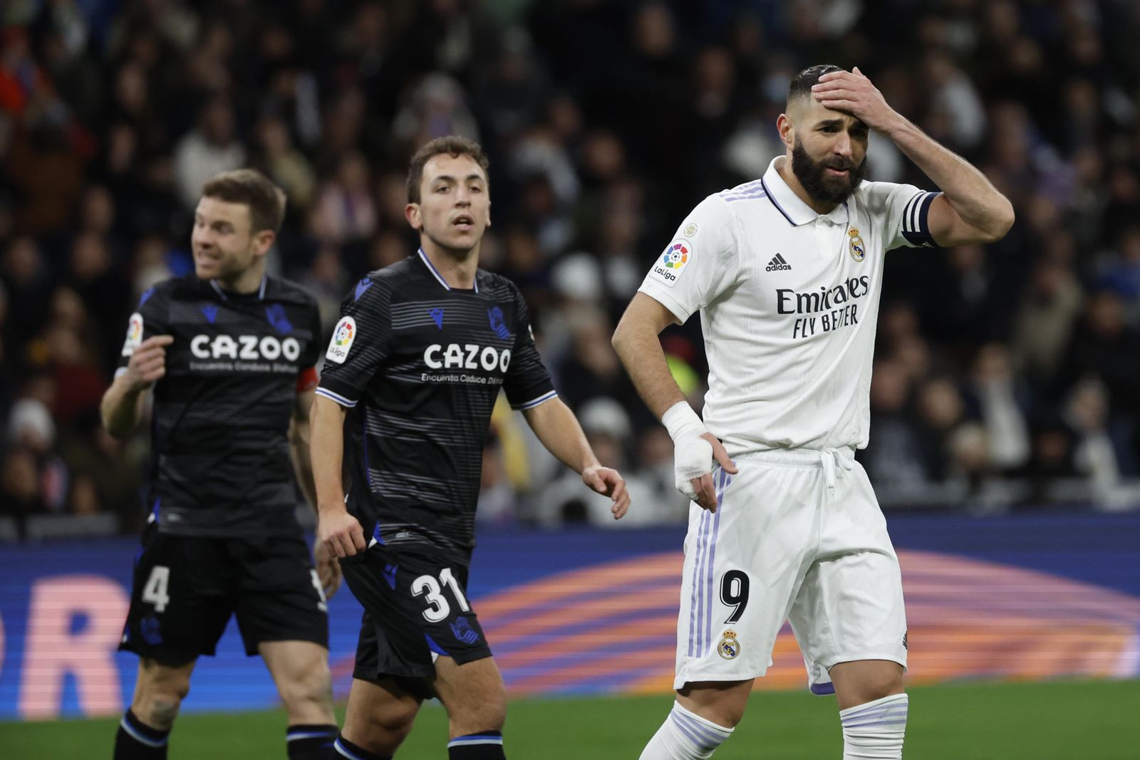 La afición opina del empate del real Madrid ante la Real Sociedad