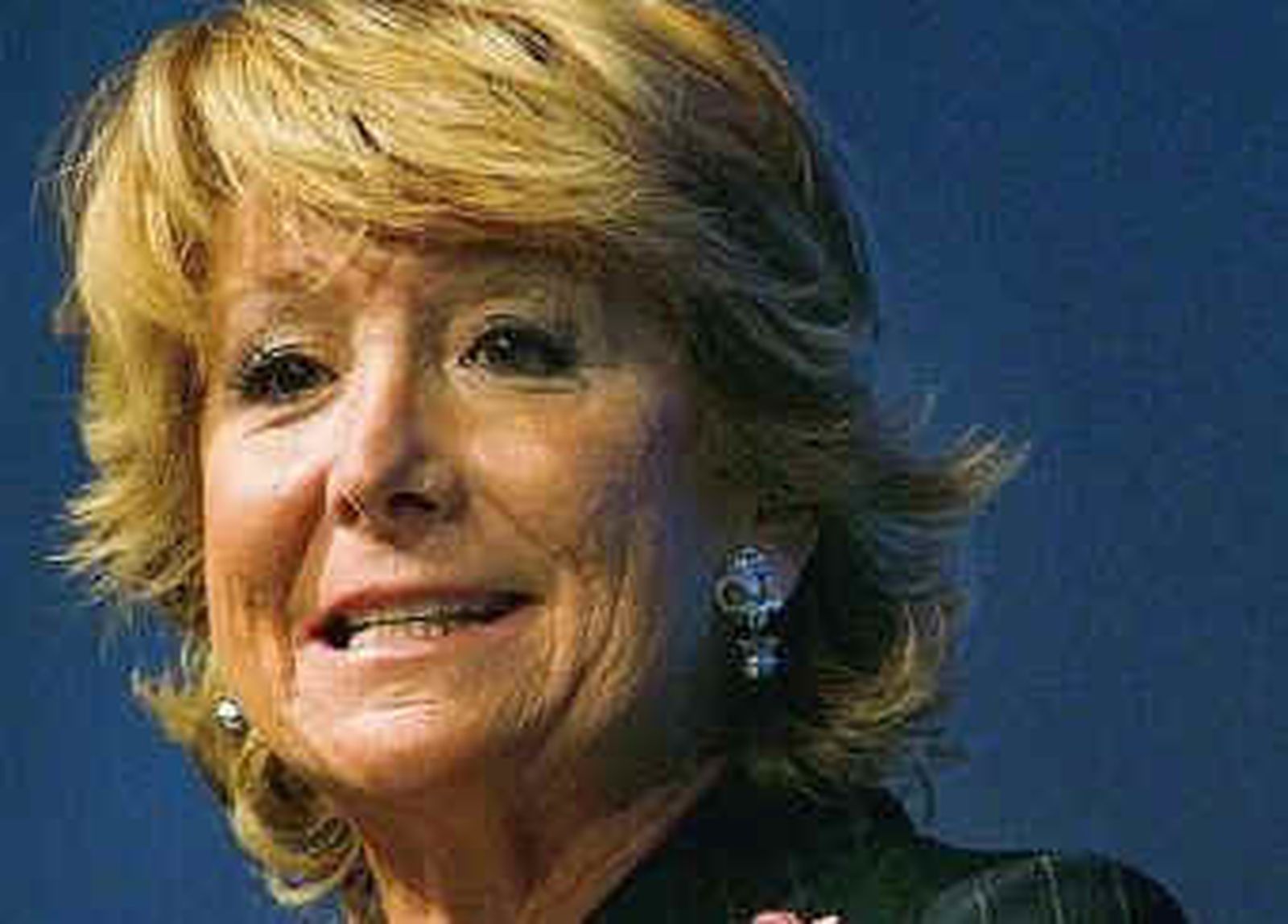 Llega Esperanza Aguirre