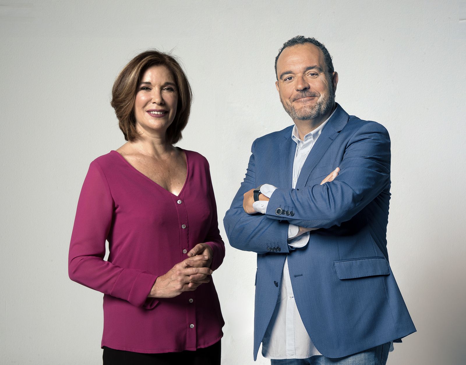 Ely del Valle y Juan Pablo Colmenarejo ('Buenos Días, Madrid' en Onda Madrid).