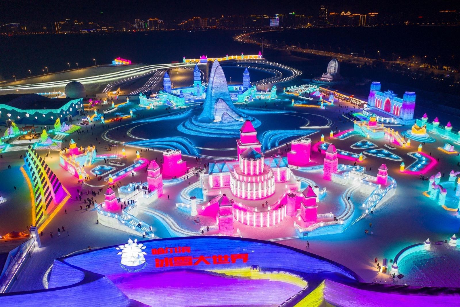 La impresionante ciudad de hielo en China