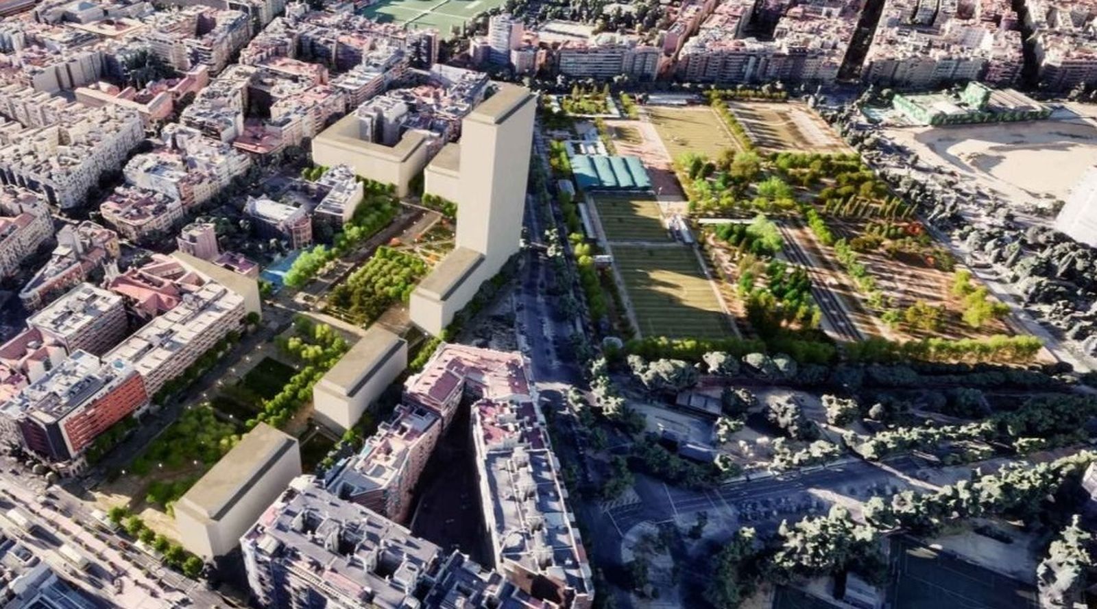 Ámbito ‘Parque Metro Cuatro Caminos’