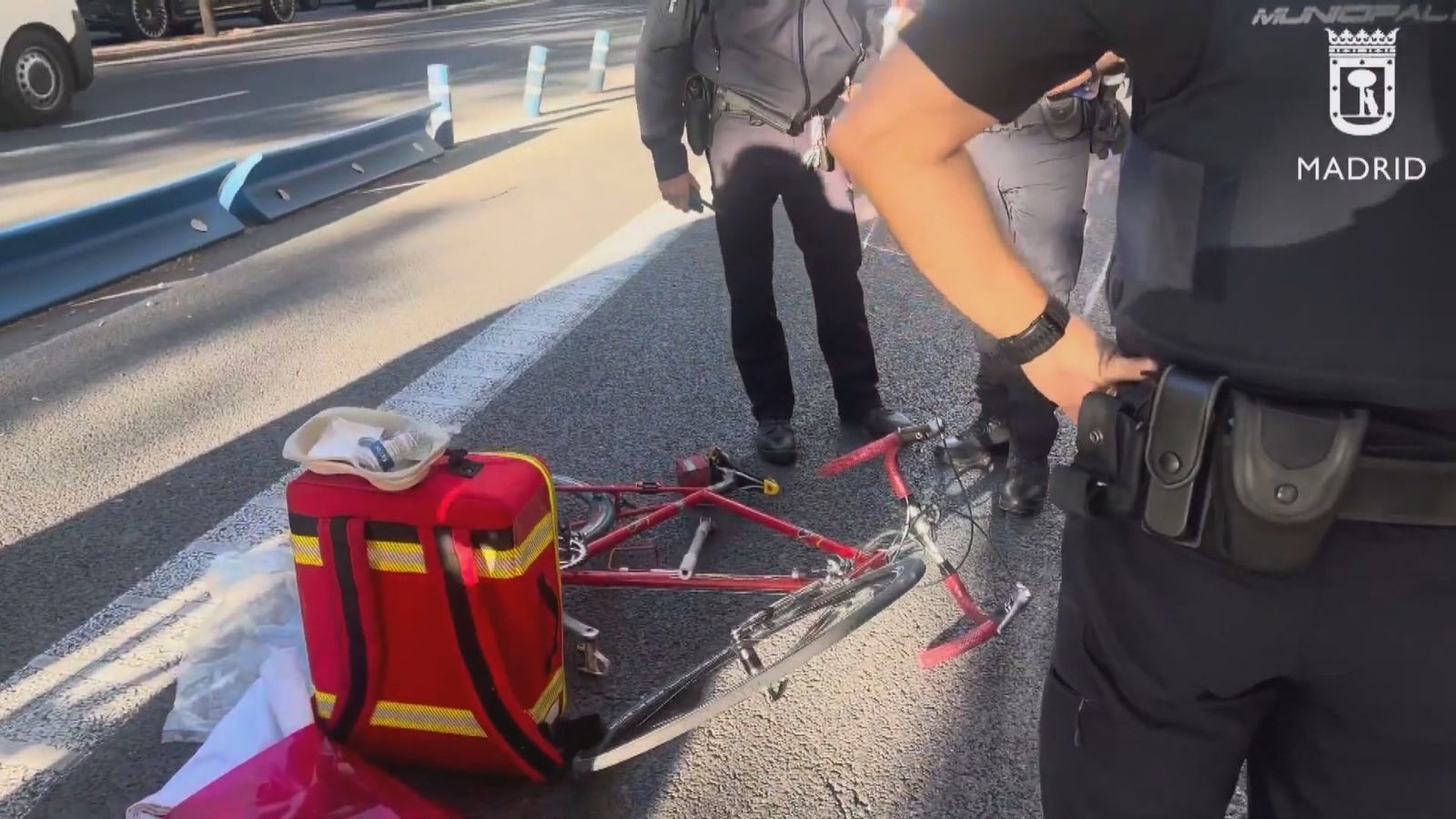 Un ciclista sexagenario atropellado en Alberto Aguilera