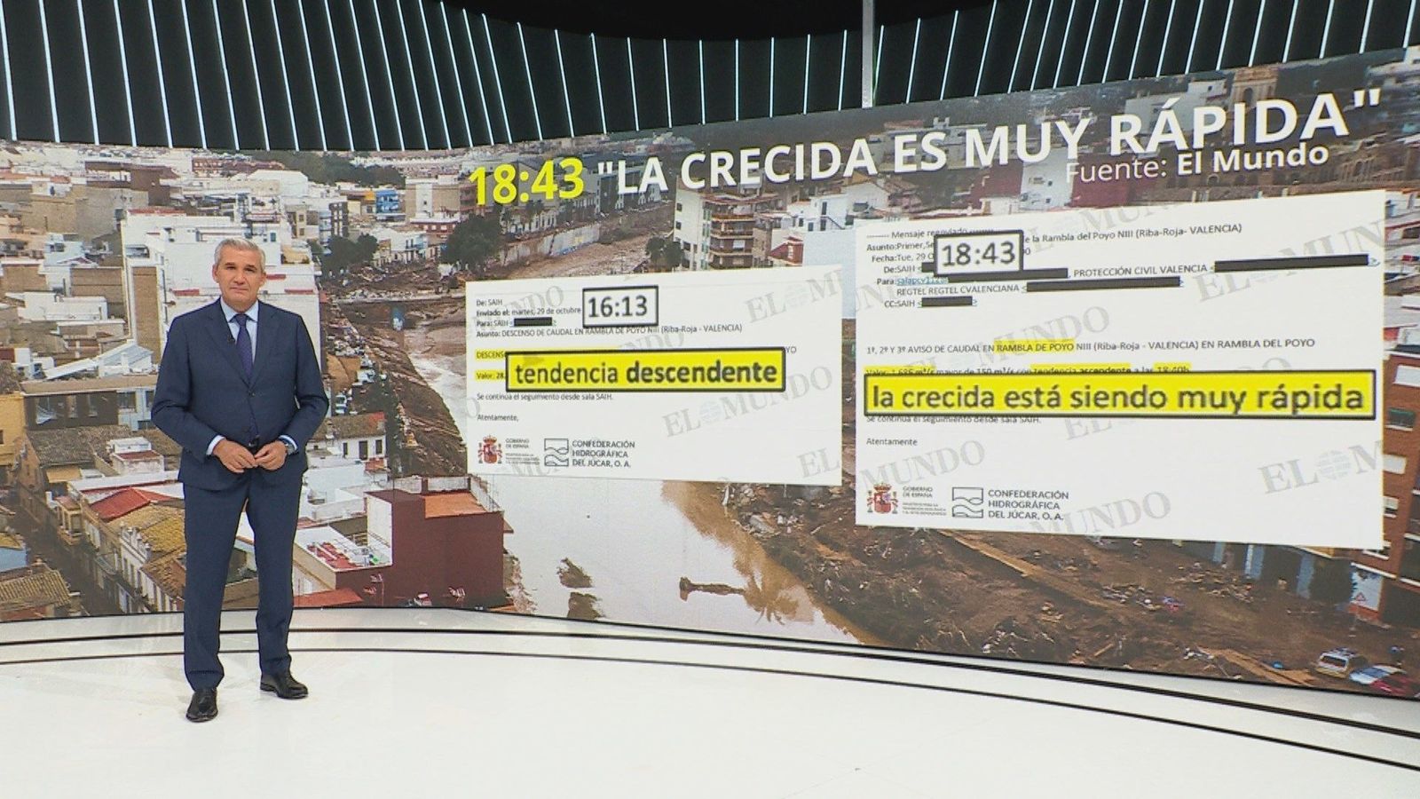 Así fue la cronología de avisos en el día de la tragedia