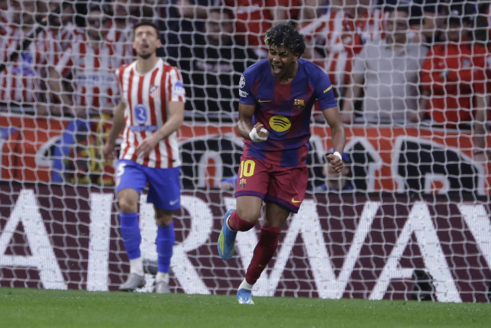 Lamine Yamal ante el Atlético de Madrid