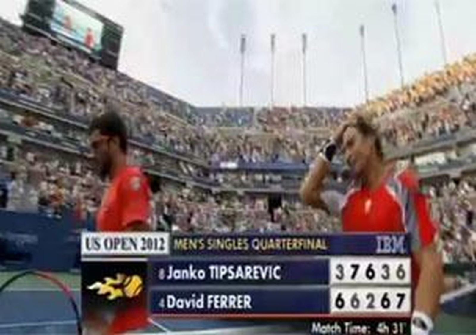Ferrer se jugará un puesto en la final contra Novak Djokovic