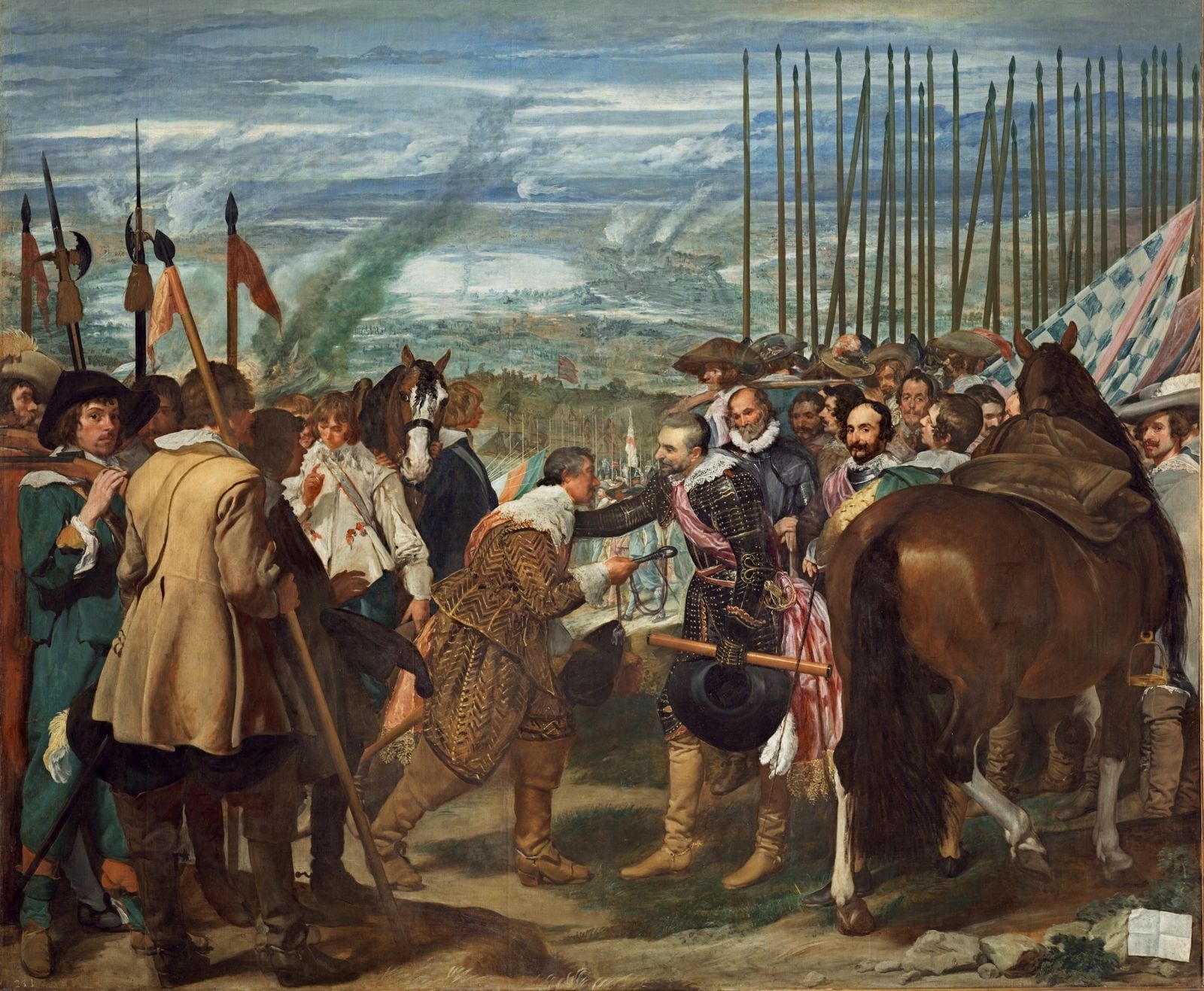 'La rendición de Breda' cuadro en torno al que giraba el monólogo retirado