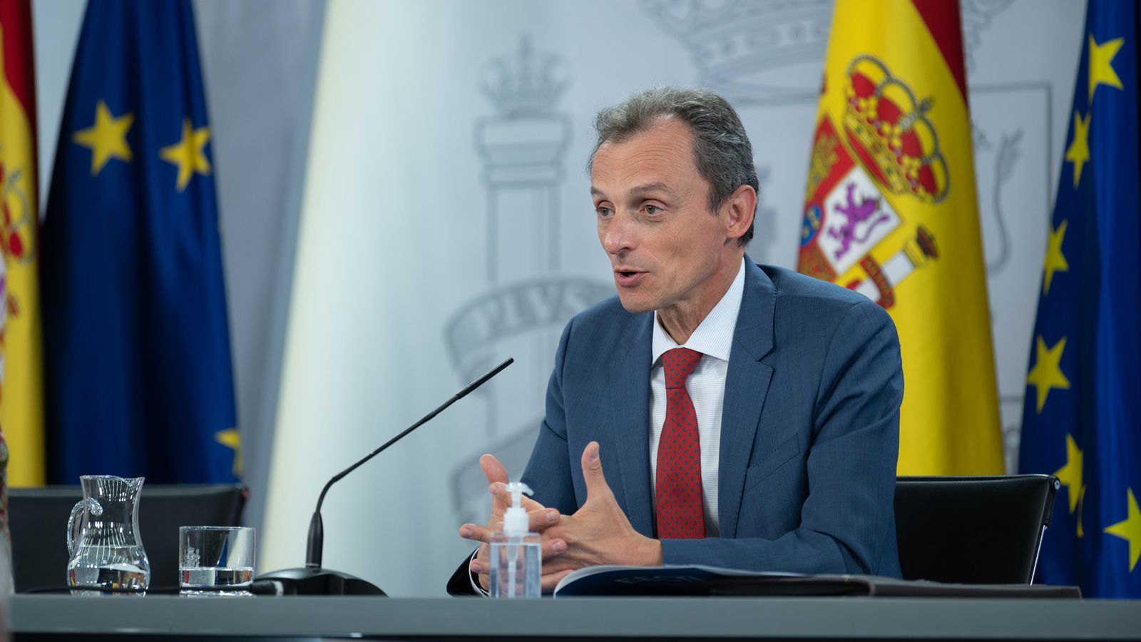 El ministro de Ciencia e Innovación, Pedro Duque
