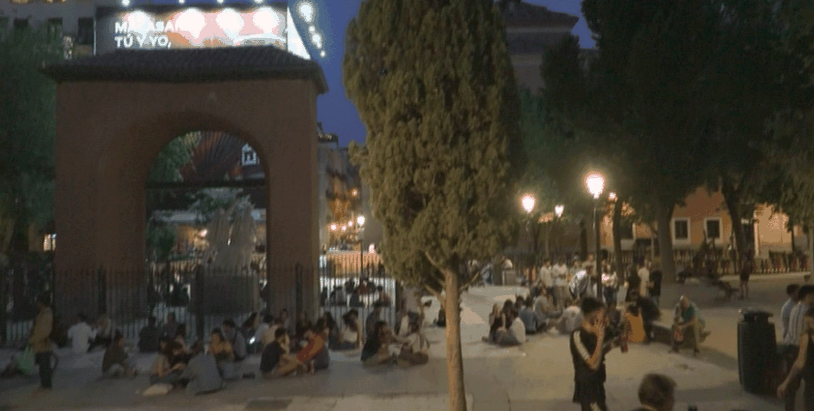 Venta ilegal de alcohol en las calles de Madrid